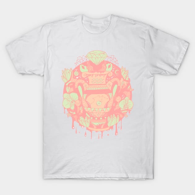 Lpink Mystic Aquarius Vase T-Shirt by kenallouis